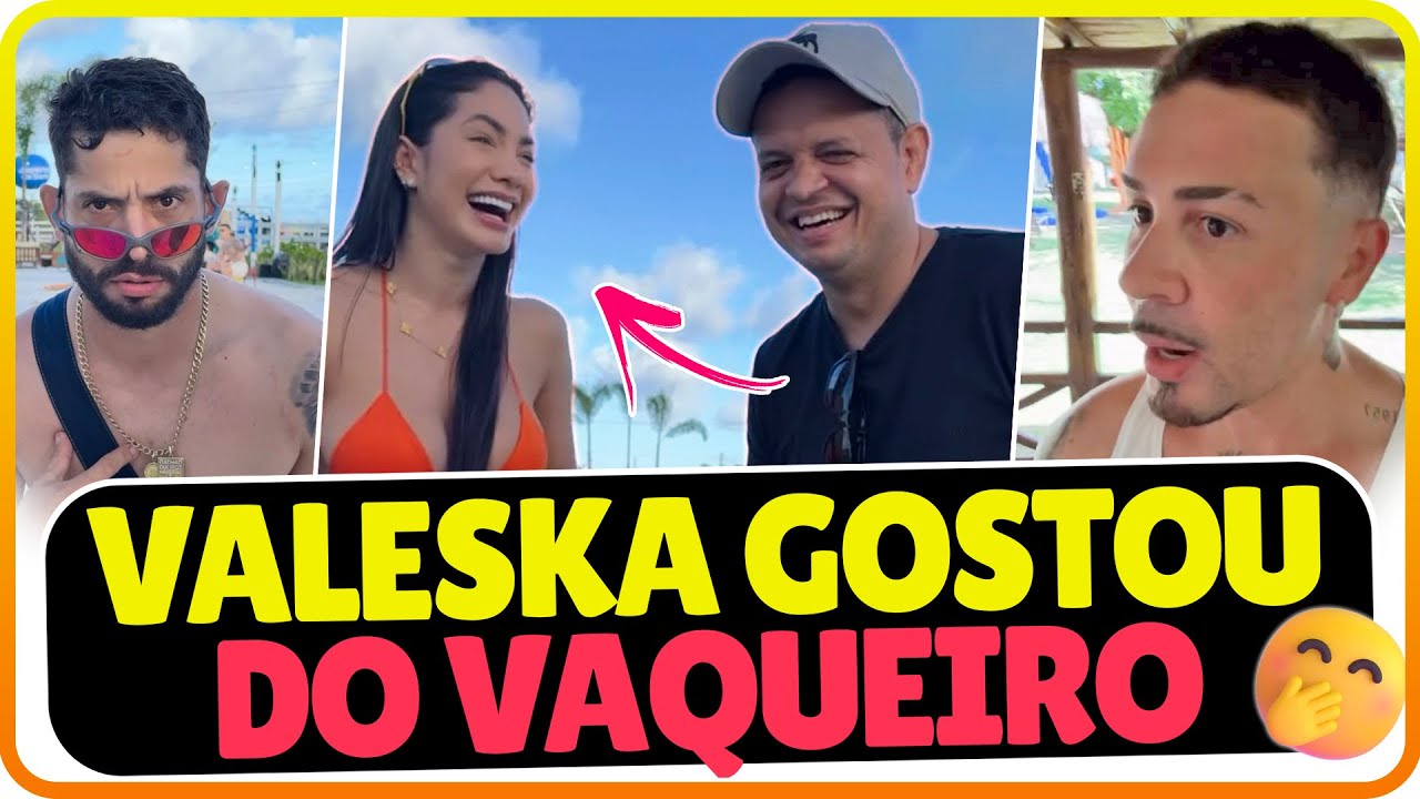 CARLINHOS MAIA VIU VALESCA SE APAIXONAR PELO VAQUEIRO NA PRAIA DO RANCHO DO MAIA 😱🤣🌻