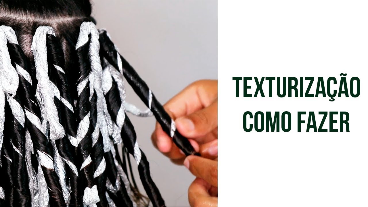 TEXTURIZAÇÃO - Como fazer- | Edy Rios O rei dos cachos