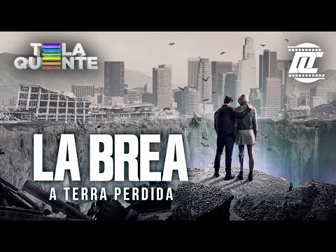Chamada do filme "La Brea: A Terra Perdida" em Tela Quente 16/05/2022