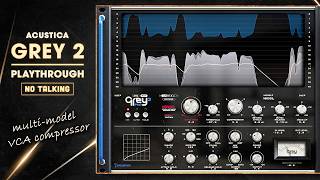 Acustica Audio GREY PRO 2 Demo | 3 VCA Compressors (Drums, Vocals & Guitars)