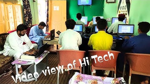 Hi tech computer academy karor||best computer training center||Hi tech the learner