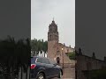 Bonita lluvia en el Pueblo Mágico de Mocorito en Sinaloa