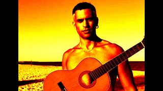 Brividi KARAOKE Chitarra da spiaggia Blanco e Mahmood cover con testo base musicale