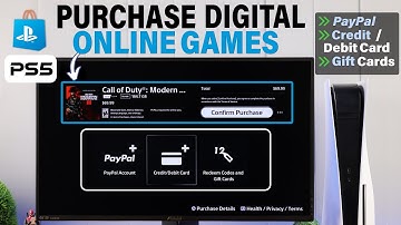 How to Buy Games on PS5 With Gift Card! [Include Debit/Credit Card & Wallet Funds]