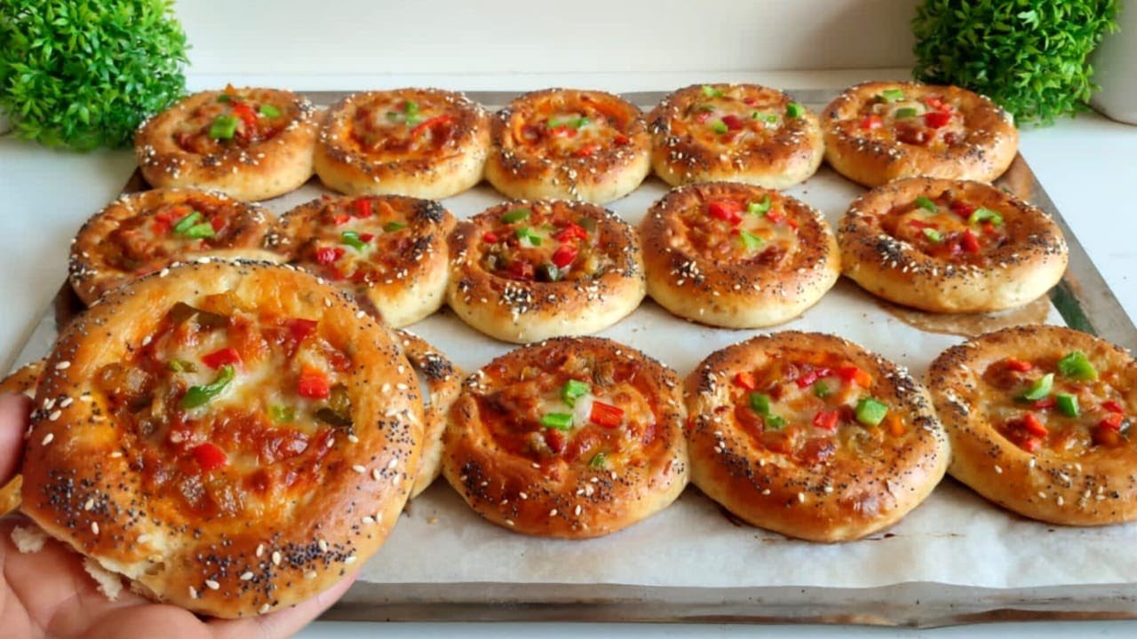 مملحات رمضان الأكثر طلبا 🌛 فطائر قطنية خفيفة كالريشة حضريهم  دفعة واحدة سهلة وسريعة ماتشبعوش منها👌