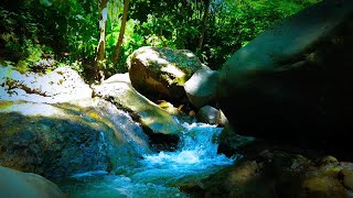 Relaxing River Sound Waterfall Sounds for stress relief for sleep for yoga for spa for meditation