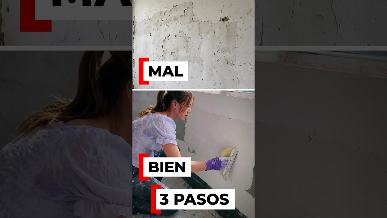 Cómo aplicar yeso como una experta en solo 3 pasos