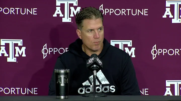 WATCH NOW: Texas A&M co-OC James Coley discusses A...
