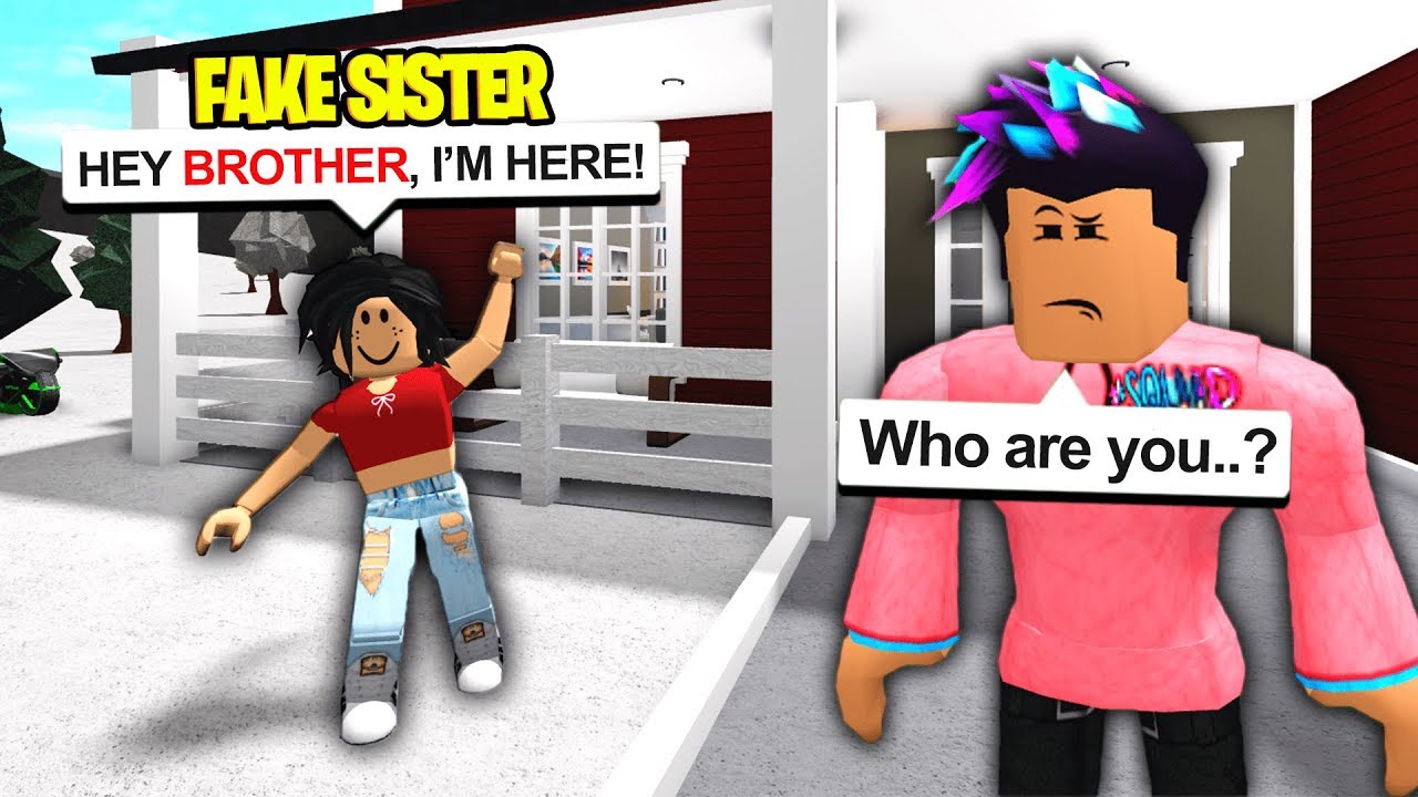 FAKE SISTER Built Cameras In My Bedroom..She Was WATCHING ME! (Roblox