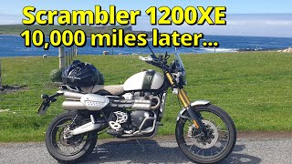 Triumph Scrambler 1200:  10,000 mile owners review