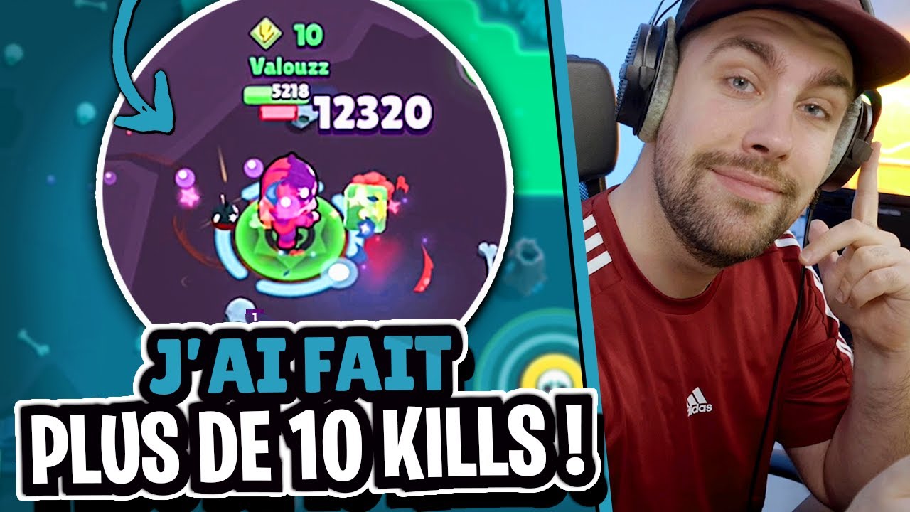 J Ai Fait Plus De 10 Kills En Une Partie Sur Brawl Stars Youtube