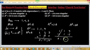 joint admission test for master iit jam 2005 linear algebra