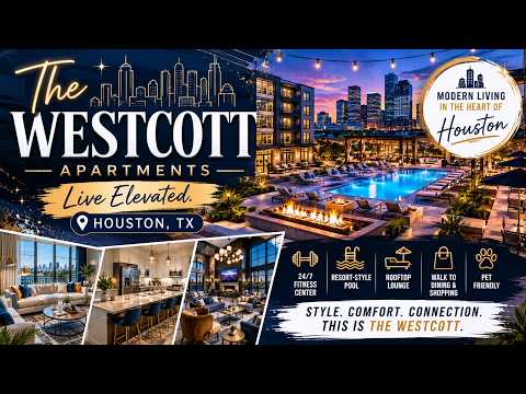 The Westcott Houston TX Apartments Tour | Luxury Living in Houston Texas