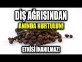 Diş Ağrısını Şıp Diye Anında Kesen Mucize Yöntem!