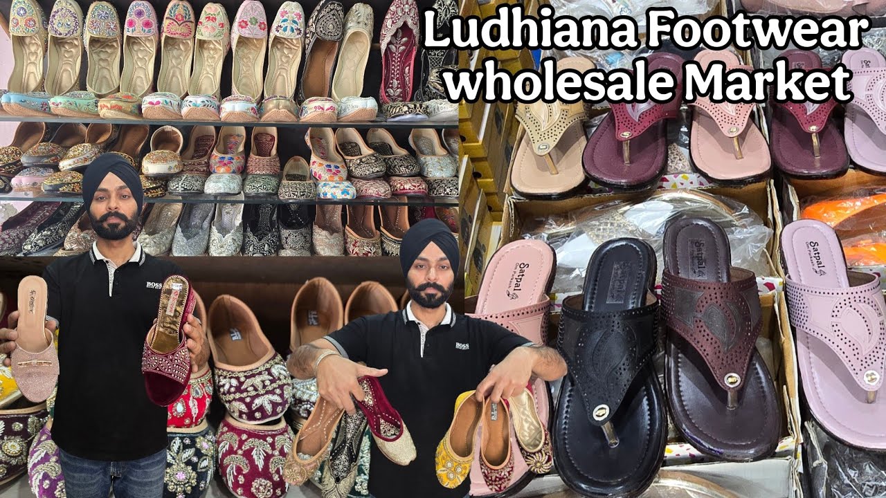 LUDHIANA Footwear Wholesale Market Gagan shoes hut Ludhiana