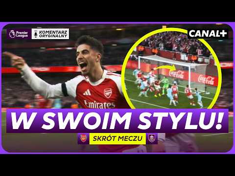Kanonierzy Konsekwentnie w Drodze po Tytuł! Arsenal - Burnley, Skrót Meczu