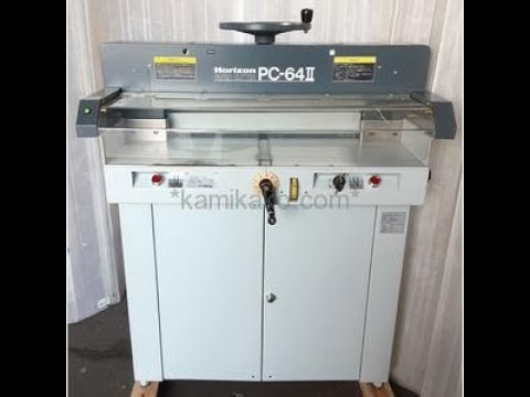 特価 電動裁断機 horizon PC-64II