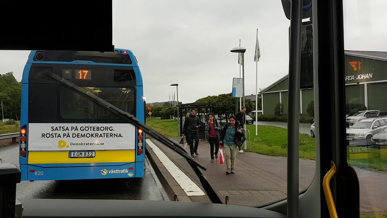Buss 35 från Hjalmar Brantingsplatsen till Säve
