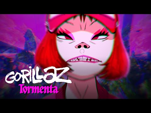 Gorillaz - Tormenta ft. Bad Bunny (Visualiser)
