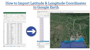 Import Latitude & Longitude Coordinates to Google Earth from CSV Excel file