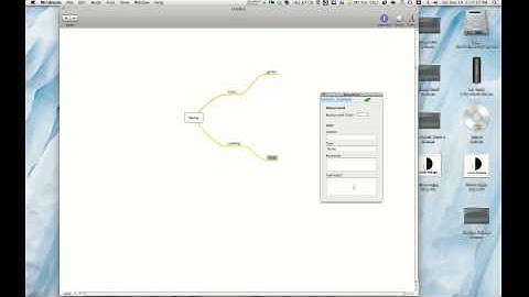 Mind-mapping with MindNode