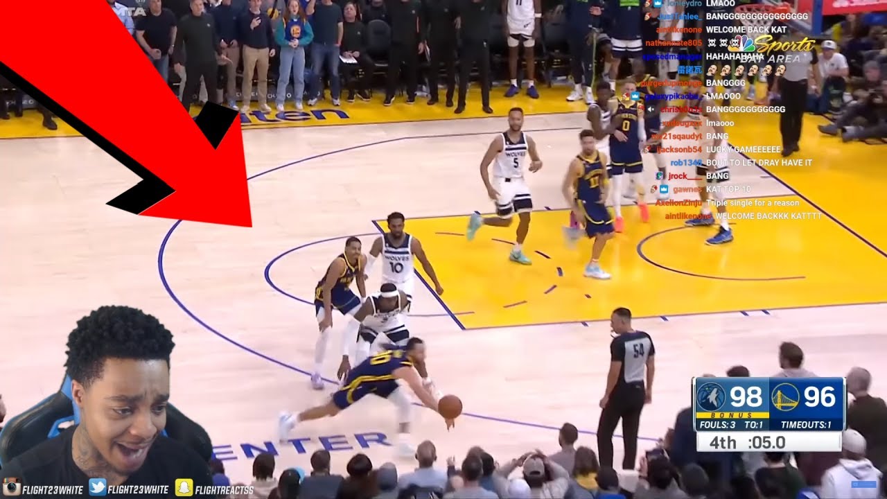 FlightReacts To NBA Golden State Warriors vs Timberwolves Full Game