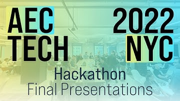 AECtech 2022 | Hackathon