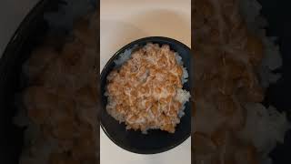 Natto. A traditional Japanese food with a unique smell but delicious taste.