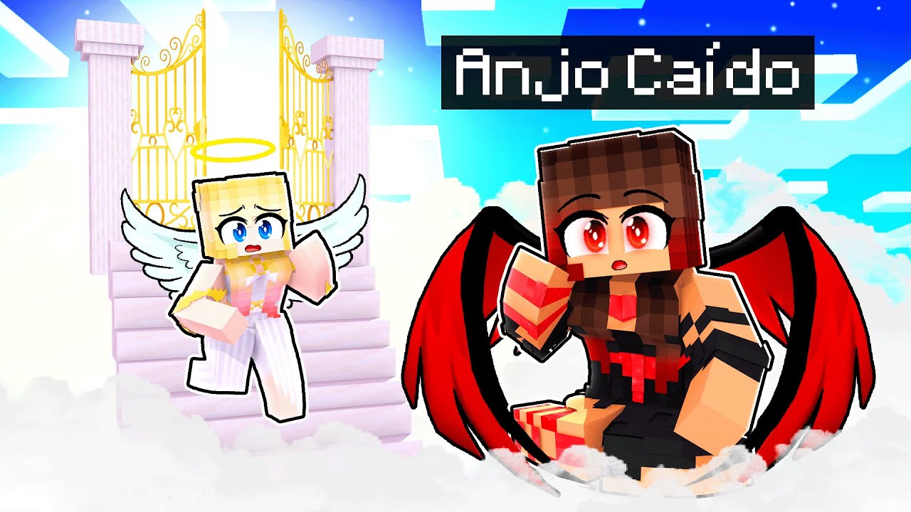 Os ANJOS CAÍDOS foram ACEITOS no CÉU no Minecraft ◂Miika▸