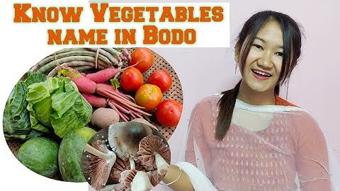 Learn Vegetables Name in BODO language with Me 😁😜  ( PART-5 )