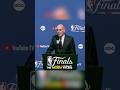 “Indiana will win Game 7” - Adam Silver Press conference before Game 7 of NBA Finals