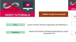 Infilink HMI : Script Commands - Run and SendKeys