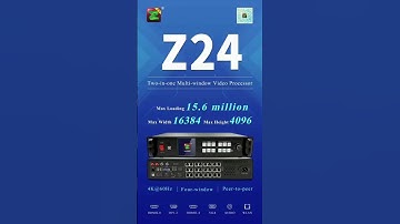 ZH 4K processor +receivinger controller application case