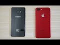 Galaxy Note FE vs iPhone 7 Plus - Speed Test! (4K)