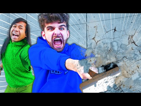 TRAPPED by CHAD & Vy - Spending 24 Hours Breaking Out of Extreme Escape Room | Spy Ninjas