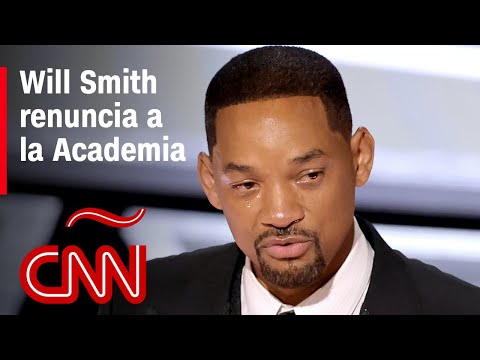 Will Smith renuncia a la Academia tras el incidente con Chris Rock en los Oscar
