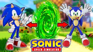 You Can Basically Teleport Nowsonic Speed Simulator Roblox