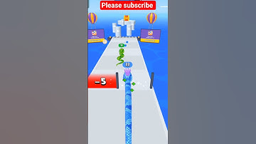 सबसे तेज़ स्नेक रनिंग गेम | Snake Race 3D Gameplay Hindi | Fun Mobile Game #shorts #youtubeshorts