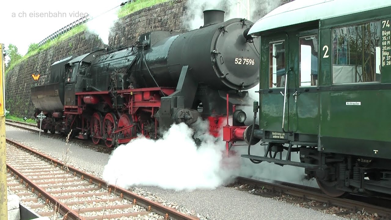 die Dreiseenbahn   teil 1 Seebrugg nach Tittisee - YouTube