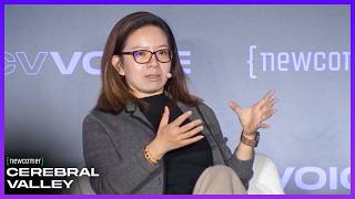 Linda Sheng (MiniMax) at the Cerebral Valley Voice Summit