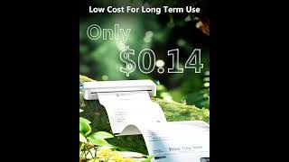 Review Itari M834 Portable Printers Wireless For Travel 300Dpi Bluetooth Inkless Printer