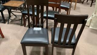 Ashley Signature Design Haddigan D596-01 Dark Brown Dining Chair Wyckes Furniture