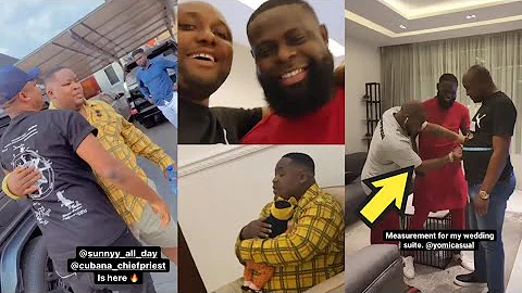 Davido Becomes Tailor For Isreal DMW || Chief Priest Spraying Money With Heavy Convoy In PH