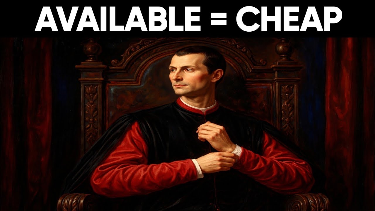 The Scarcity Secret: Why Powerful People Never Chase (Machiavelli)