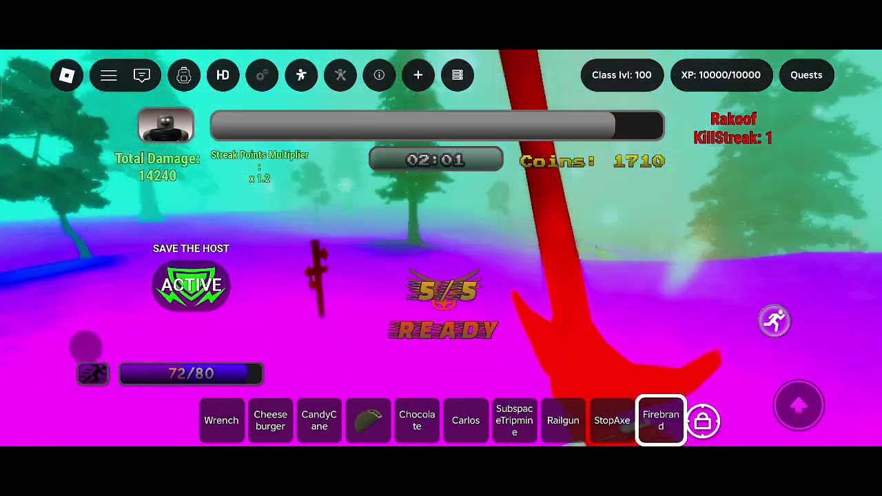 Admin Abuse Part 1 | Roblox The RakOOF Kill Test