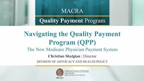 Navigating the Quality Payment Program (QPP)