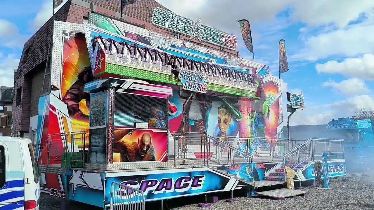 Space riders of ride Perwez 2026be