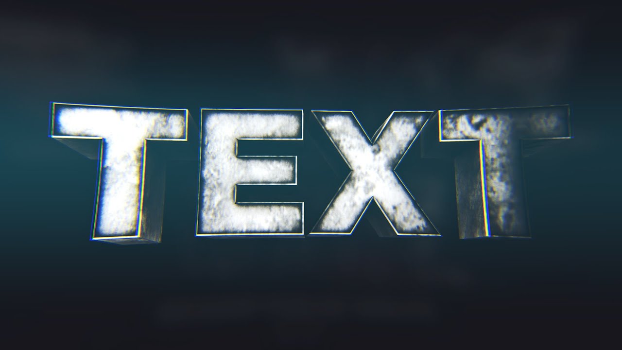 Griffin: Making a C4D Text Render (In Depth) - YouTube