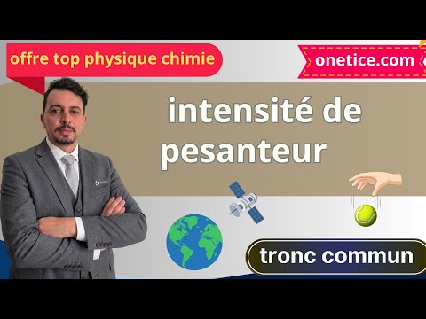 Vignette de la vidéo « Intensité de pesanteur »