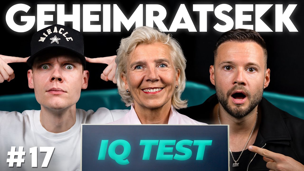 Wir haben einen IQ Test gemacht | GEHEIMRATSECK #17